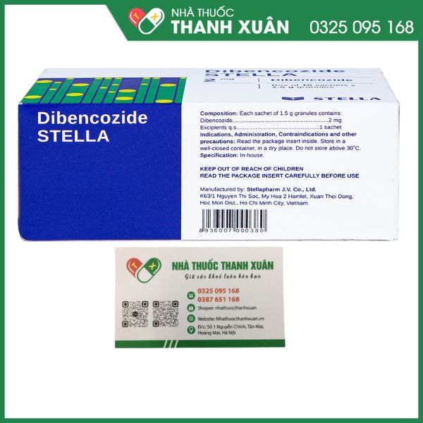 Dibencozide STELLA trị suy nhược, chán ăn ở trẻ